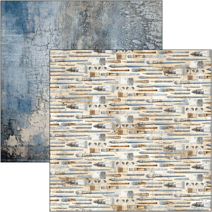 Ciao Bella, collection An artist journey, Patterns-30x30cm - 8 feuilles + 1 feuille spéciale, 190gsm