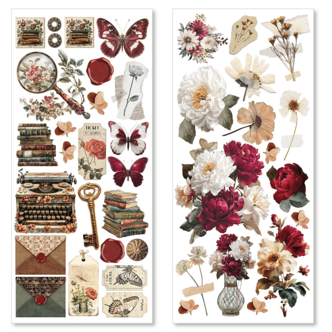 Ciao Bella, Stickers, Book lovers, 5 feuilles