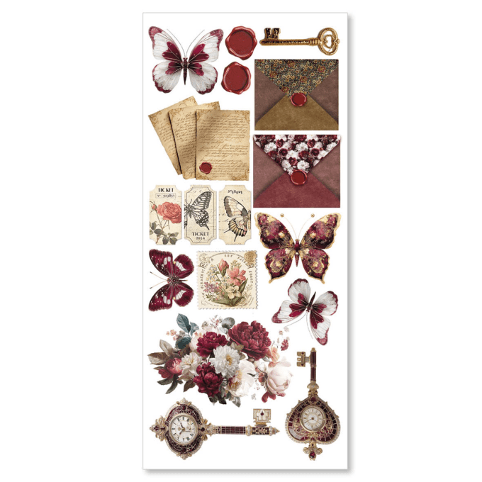 Ciao Bella, Stickers, Book lovers, 5 feuilles