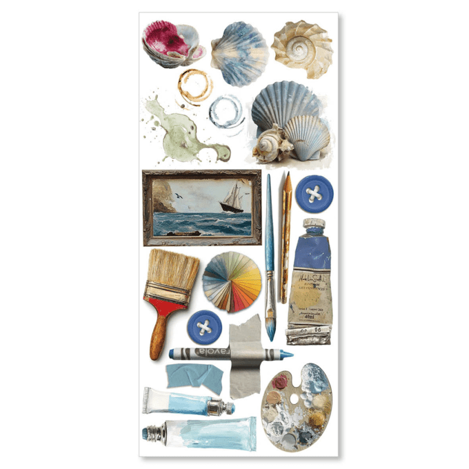 Ciao Bella, Stickers, An artist journey , 5 feuilles 