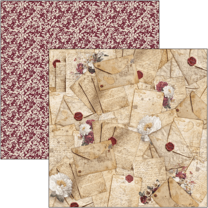Ciao Bella, collection Book lovers - 30x30cm - 12 feuilles + 1 feuille extra - 190gsm 