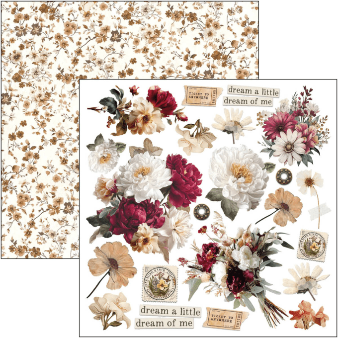 Ciao Bella, collection Book lovers - 15x15cm - 24 feuilles - 190gsm