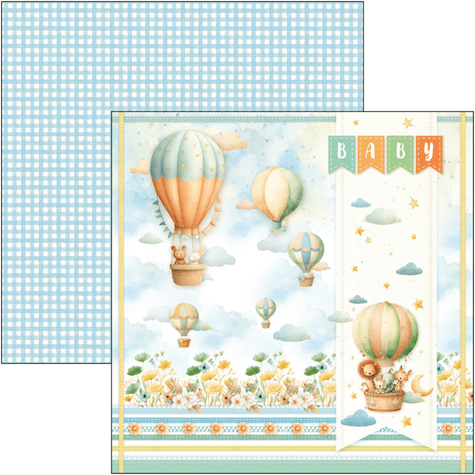 Ciao Bella, collection Lunibloom - 30x30cm - 12 feuilles - 190gsm