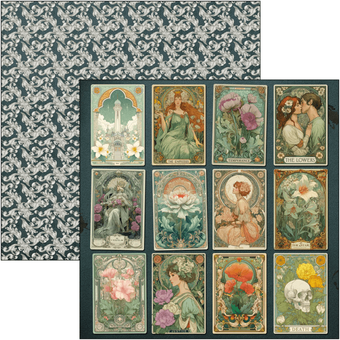 Ciao Bella, collection Artemis - 20x20cm - 12 feuilles - 190gsm 