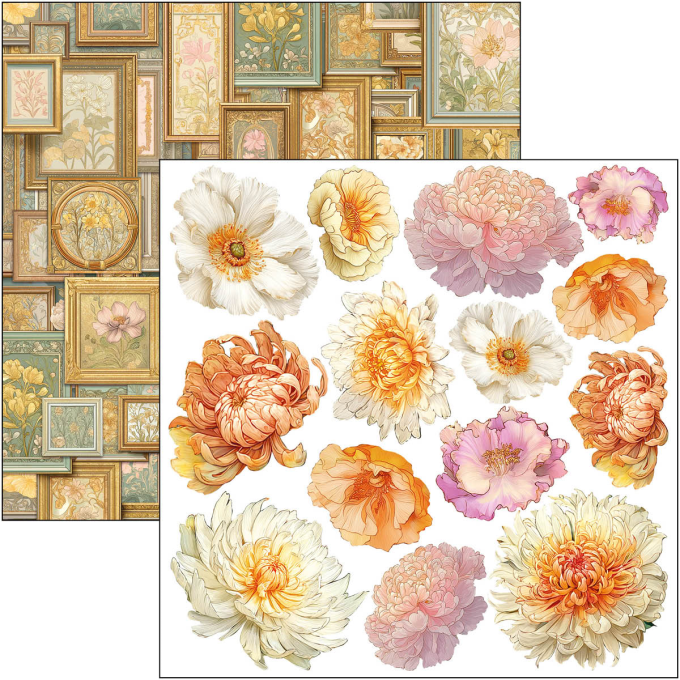 Ciao Bella, collection Artemis - 15x15cm - 24 feuilles - 190gsm