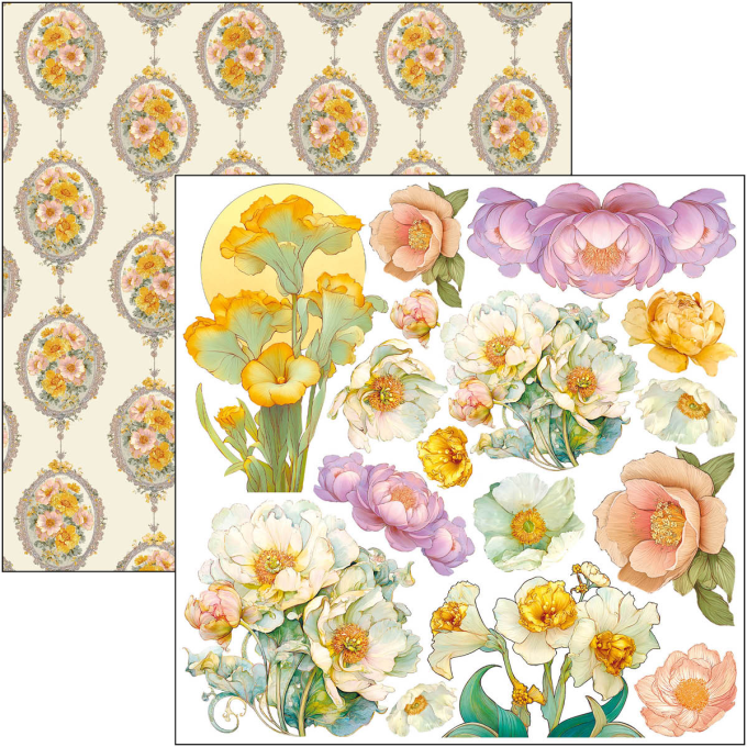 Ciao Bella, collection Artemis - 15x15cm - 24 feuilles - 190gsm