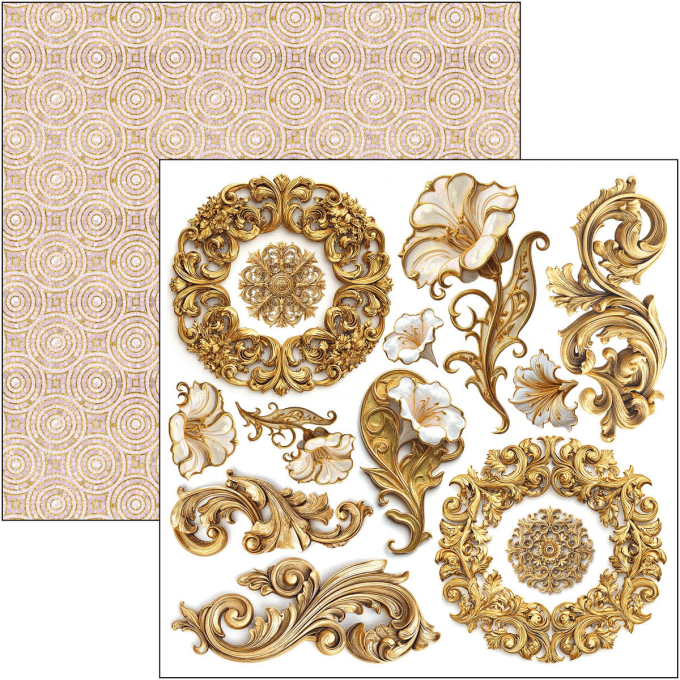 Ciao Bella, collection Artemis - 15x15cm - 24 feuilles - 190gsm