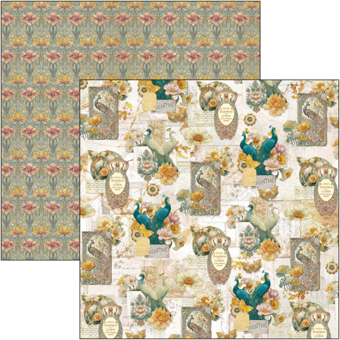 Ciao Bella, collection Artemis - Patterns - 30x30cm - 8 feuilles - 190gsm