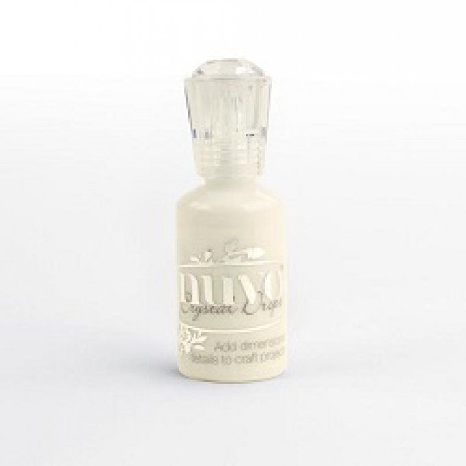 Nuvo, crystal drops Gloss - Simply white