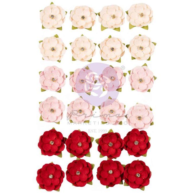 Fleurs (24 pièces), Cherry sweet - Prima marketing 