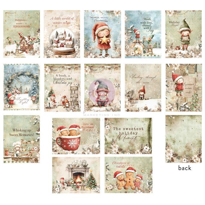 45 cartes, format 10.16x7.62cm, Twinkle & treats - Prima marketing