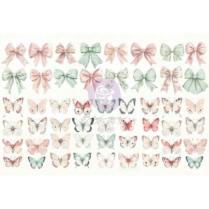 Ephemera, die-cuts (104 pièces), Cherry sweet - Prima marketing