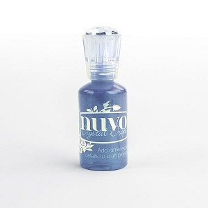 Nuvo, crystal drops Gloss - Navy blue