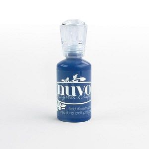 Nuvo, crystal drops Gloss - Midnight blue