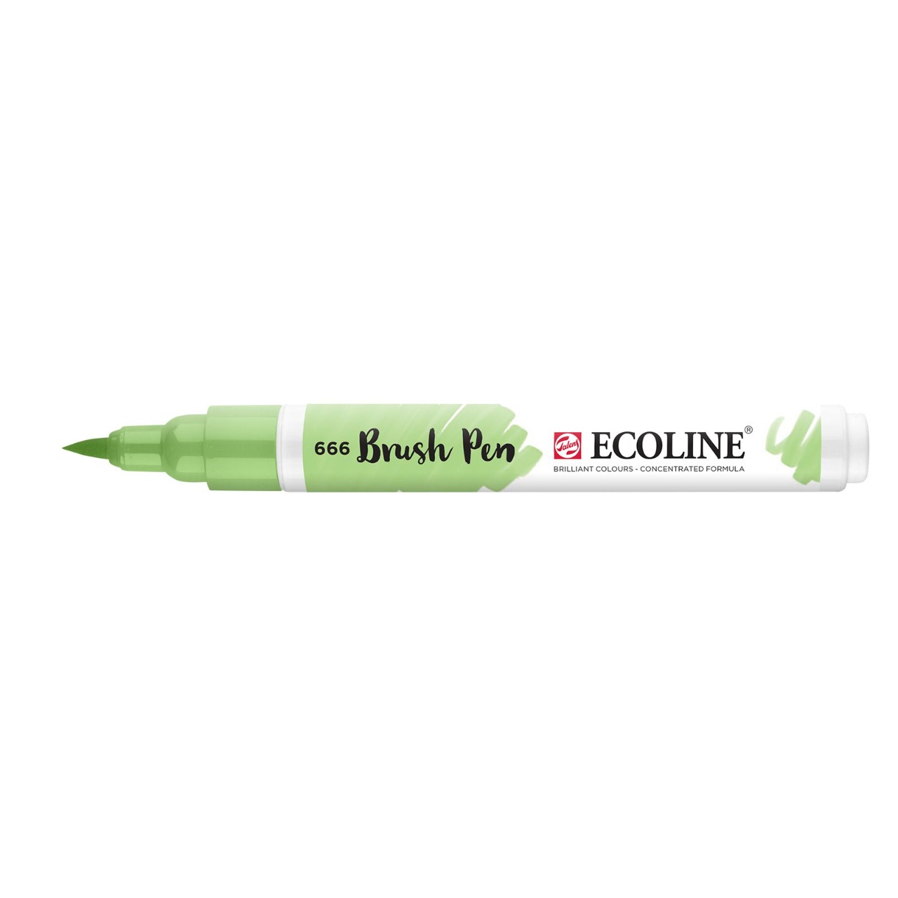 Brush pen, Ecoline, Vert pastel - à l'unité (n°666)