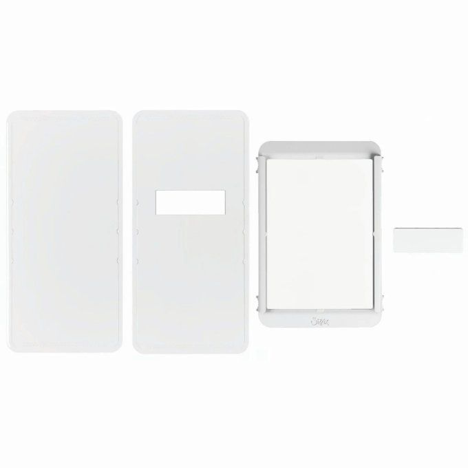 Sizzix, Ensemble de démarrage rectangle, dimension 13.33x26.67cm environ