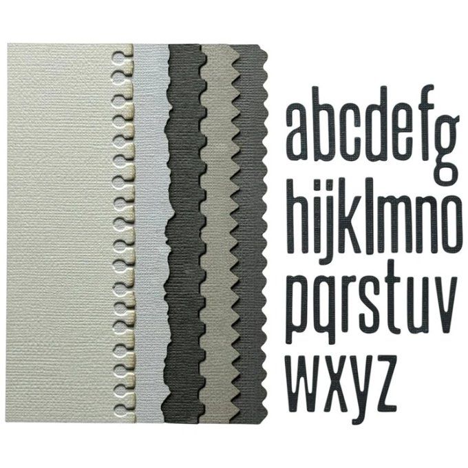 31 Dies/matrices de découpe, Sizzix - Thinlits, vault Edges