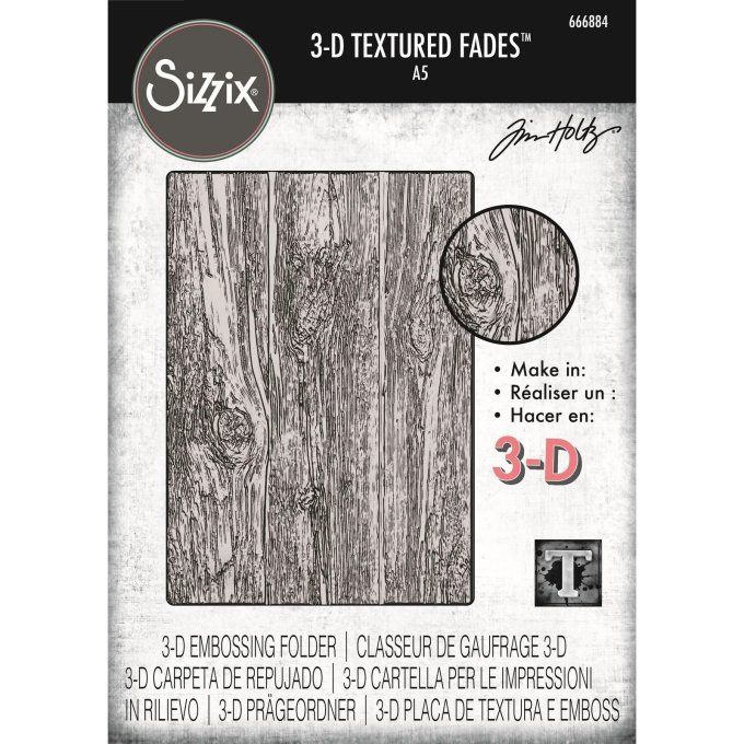 Classeur d'embossage, 3d - Format A5 - Entangled Large