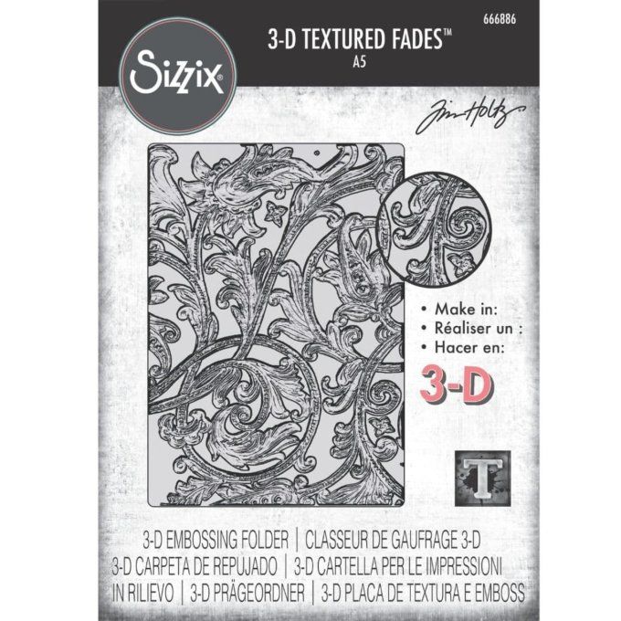Classeur d'embossage, 3d - Format A5 - Entangled Large