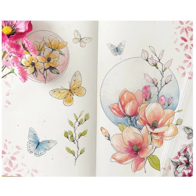 Sizzix studio, 7 tampons - Magnolia