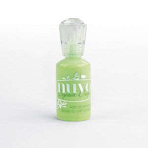 Nuvo, crystal drops Gloss - Apple green