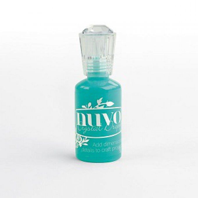 Nuvo, crystal drops Gloss - bleu caraïbes