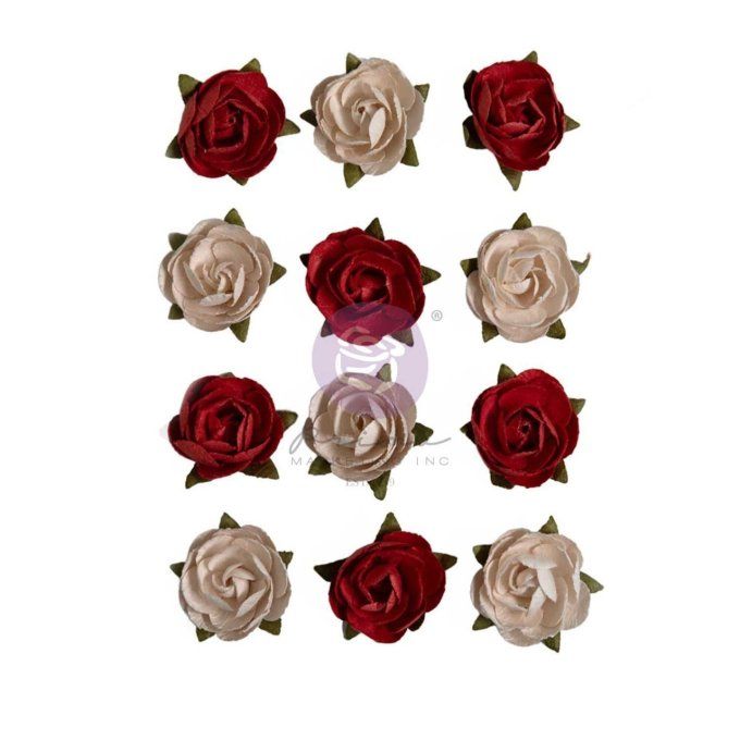 12 pièces, Fleurs, Prima, Return to wonderland flowers rose garden