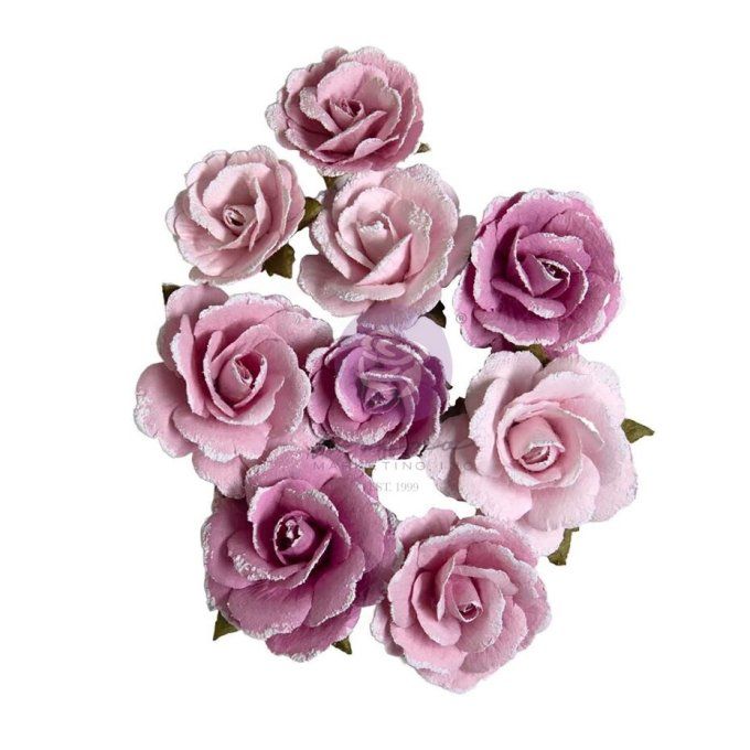 9 pièces, Fleurs, Prima, Serene petals, flowers timeless blossoms