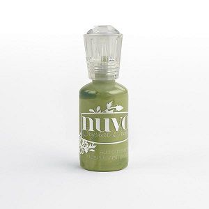 Nuvo, crystal drops Gloss - Bottle green (vert)