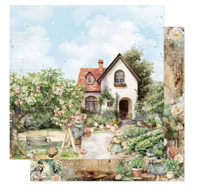Bloc de papier -  format 30x30cm, Homegrown - Prima marketing
