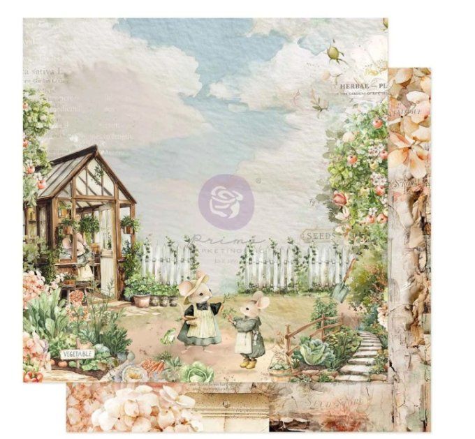 Bloc de papier -  format 30x30cm, Homegrown - Prima marketing
