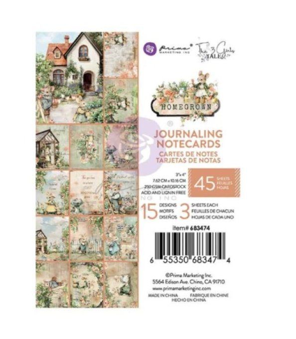 Prima marketing - Homegrown - 45 cartes - 7.62x10.16cm environ