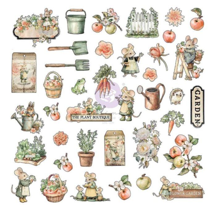 78 die-cuts, Homegrown - Prima marketing