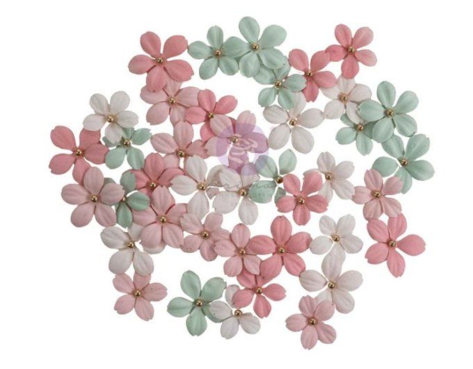 Fleurs (40 pièces), Buttons & Keepsakes - Prima marketing
