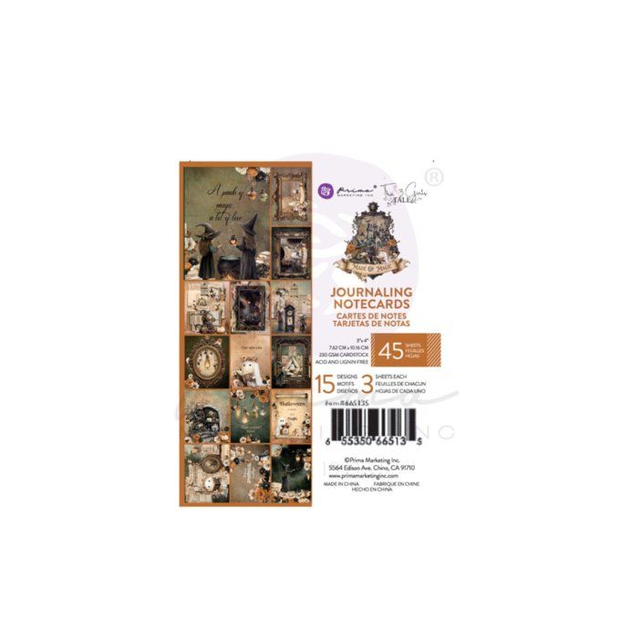 45 cartes, Made of magic - Prima marketing - 230gsm - Dimensions 7.62x10.18cm environ