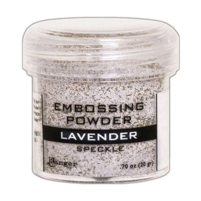 Distress Embossing powder, Tim Holtz, couleur : Lavender, speckle