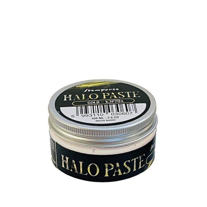 Halo paste, Stamperia - 1 pot de 100ml - couleur : Gold