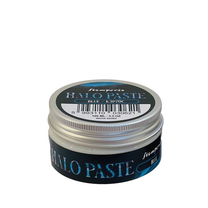 Halo paste, Stamperia - 1 pot de 100ml - couleur : Blue