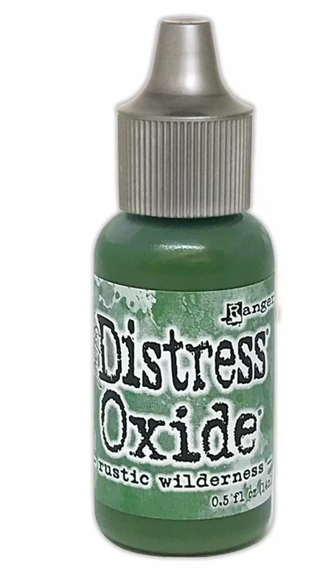 Recharge, encre distress oxide, couleur : Rustic wilderness