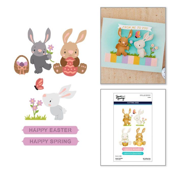 Spellbinders & Simon Hurley - 28 dies, Bunny buddies