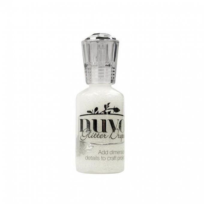 Nuvo, Glitter drops - White Blizzard