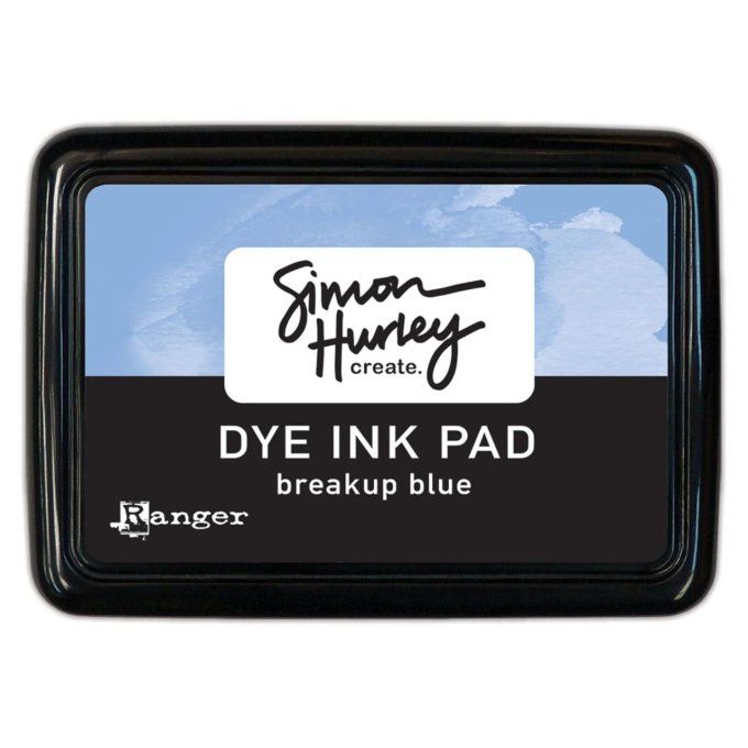 Simon Hurley, Dye ink  - couleur : Breakup blue
