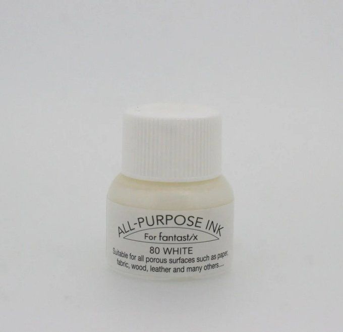 Tsukineko, Flacon d'encre All-Purpose, 15ml - Couleur : Blanc