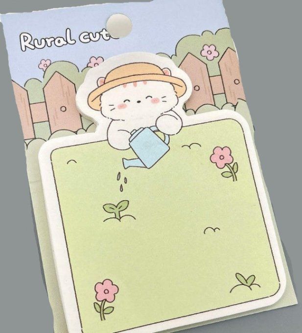 Notes adhésives, Sticky notes - Jardin, 9.1x7.2cm environ