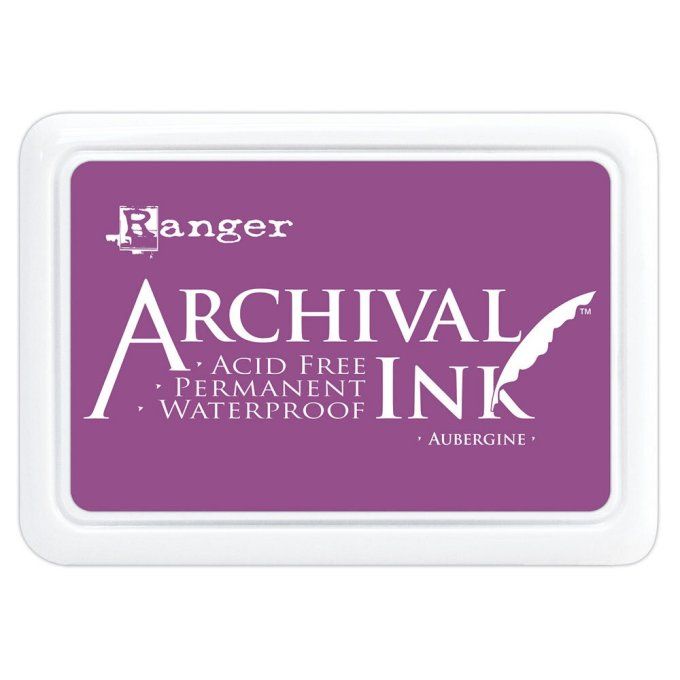 Archival Ink Pad, Aubergine