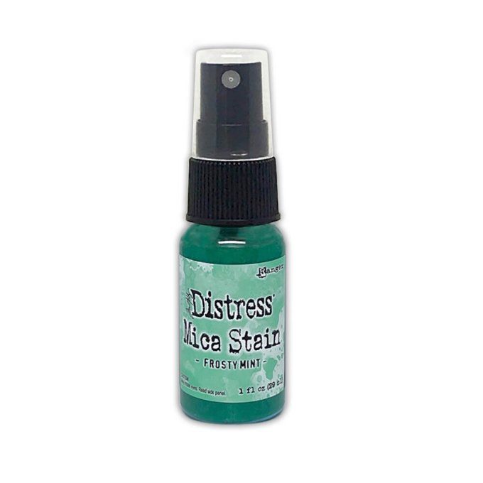 Distress Mica Stains Holiday : Frosty mint - 29ml 
