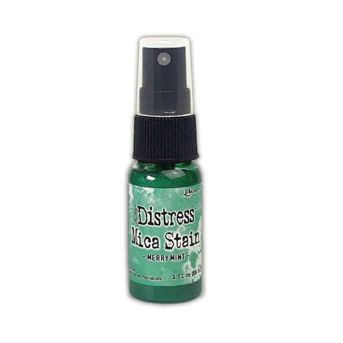 Distress Mica Stains Holiday : Merry mint  - 29ml