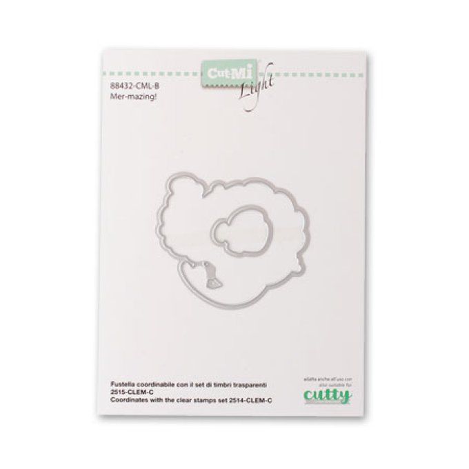 2 Dies - Mer-mazing !,  coordonnés à la planche de tampons 2514-CLEM-C