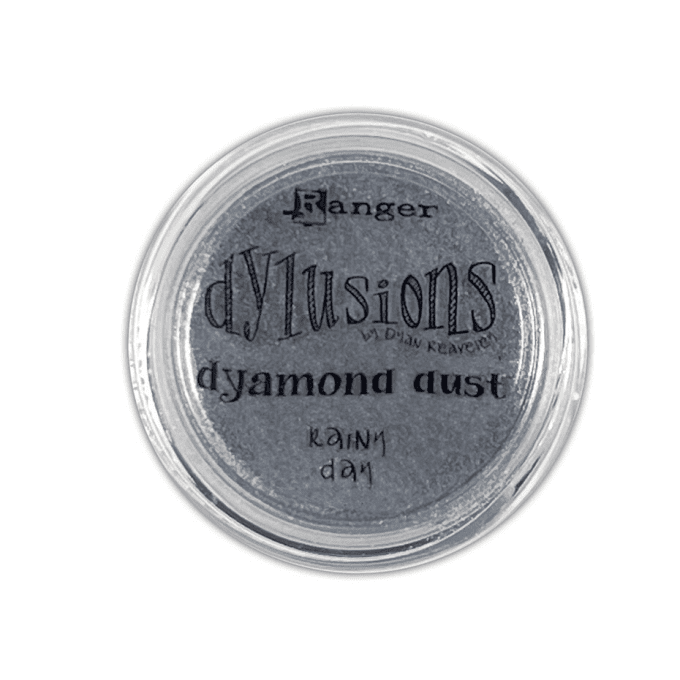Pigment en poudre, Dylusions dyamond Dust - Rainy day - 7g environ 