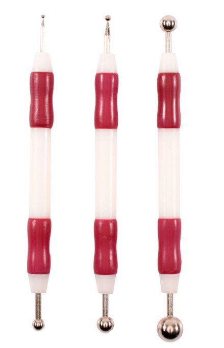 3 outils de gaufrage